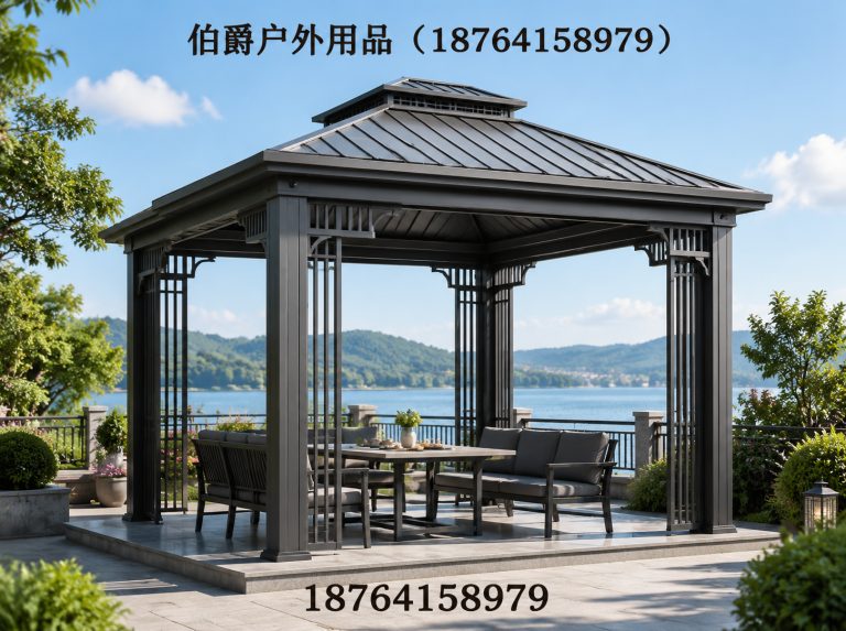 平阴县金属流水景墙展示图